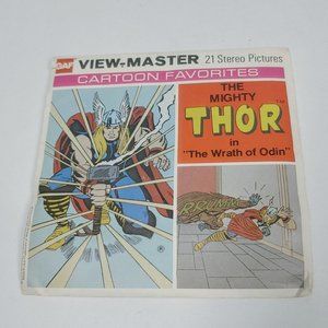 Vintage View Master THOR 1977 "The Wrath of Odin" Complete w/ ALL discs + insert